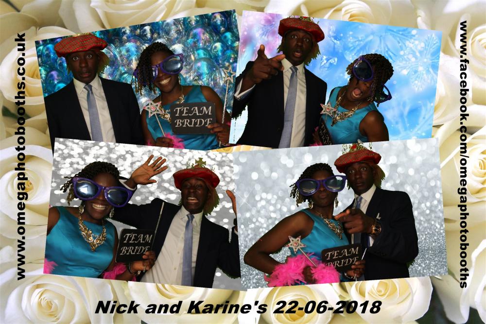 Nick & Karine's Wedding | View more photos from the event at gallery.omegaphotobooths.co.uk/u/Omega-Photobooths/Nick-Karines-Wedding
